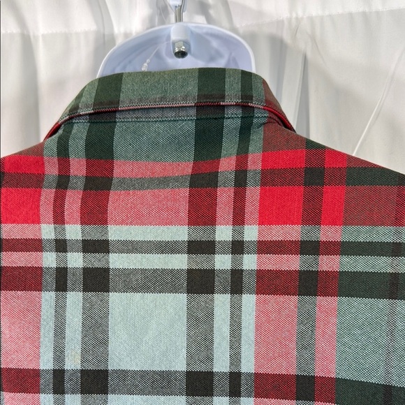 Ralph Lauren Red and Green Lightweight Plaid Jacket - Picture 9 of 13